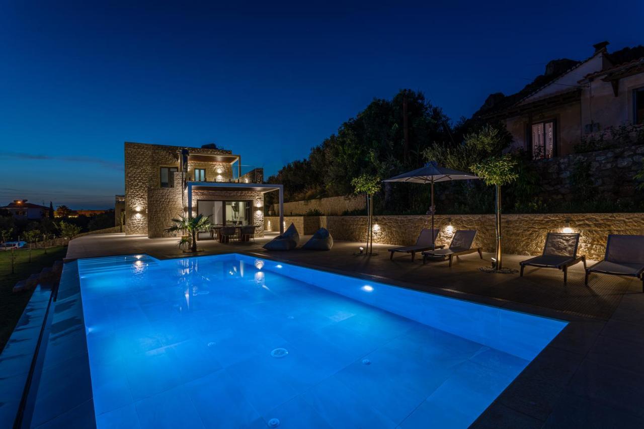 Manitennisvillas Stoúpa Exterior foto