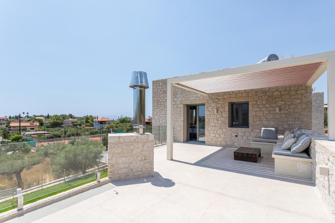 Manitennisvillas Stoúpa Exterior foto